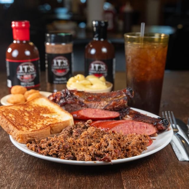3 Meat Dinner with 2 Sides.
