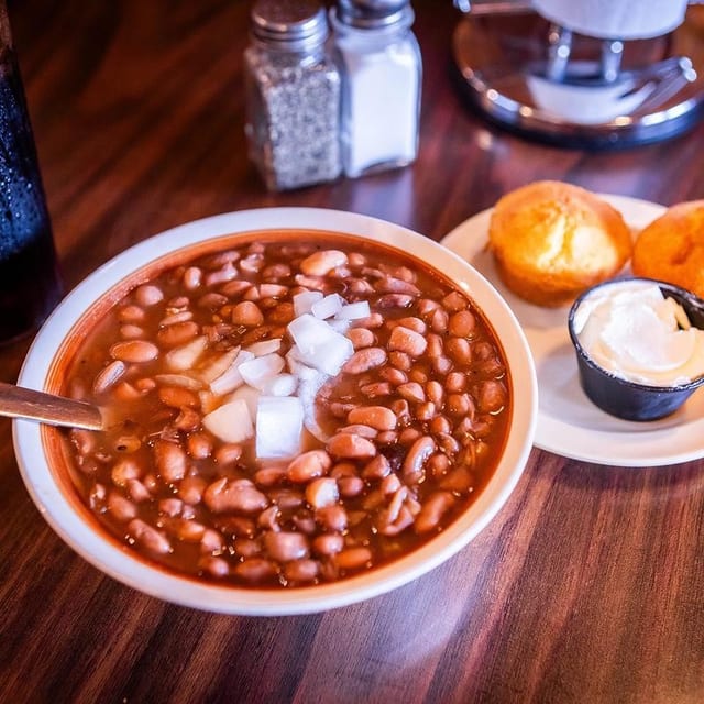Beans (16 oz) & Cornbread (2).